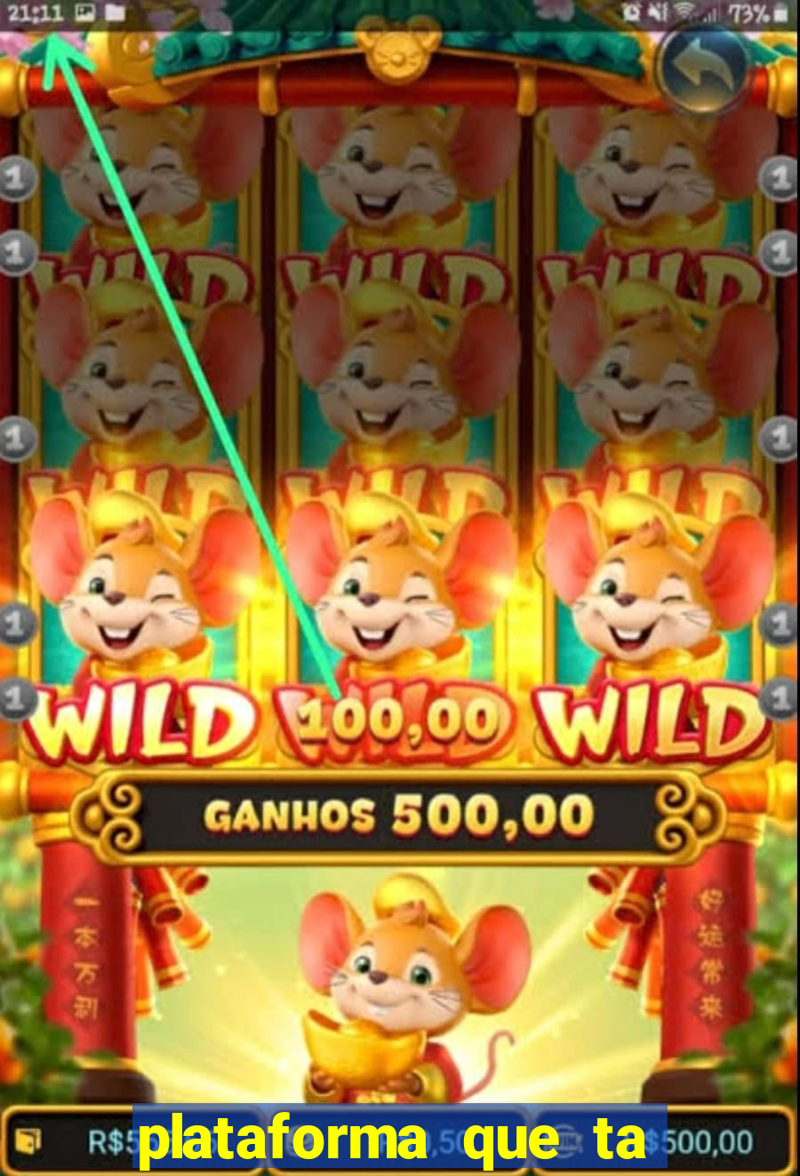 plataforma que ta pagando bem hoje